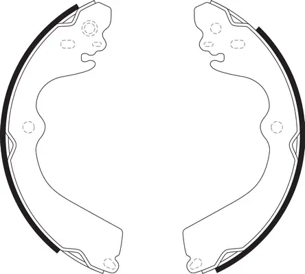 Brake Shoe Set (FT22101)