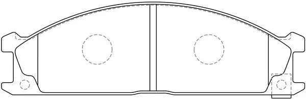 Brake Pad Set, disc brake (FP0333)