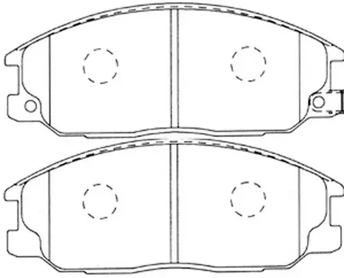 Brake Pad Set, disc brake (FP1013)