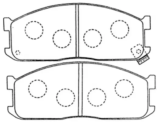 Brake Pad Set, disc brake (FP5152)