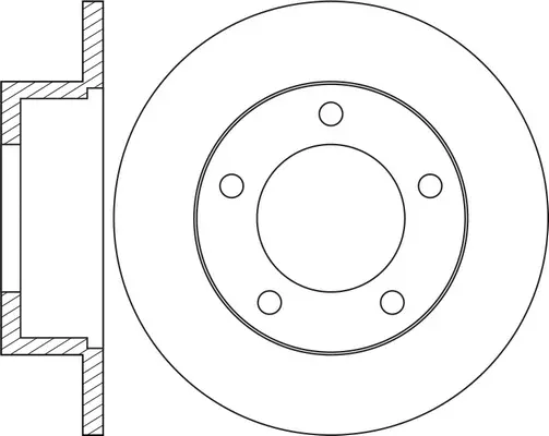 Brake Disc (FR0135)