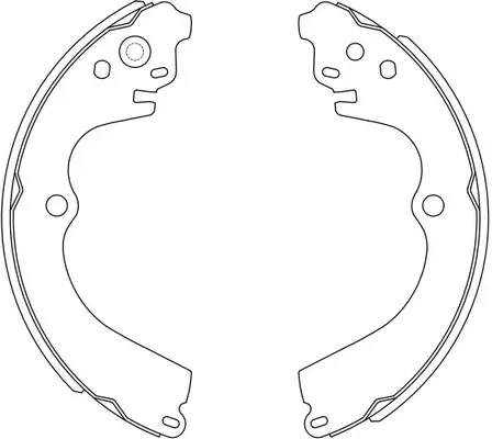 Brake Shoe Set (FT0676)