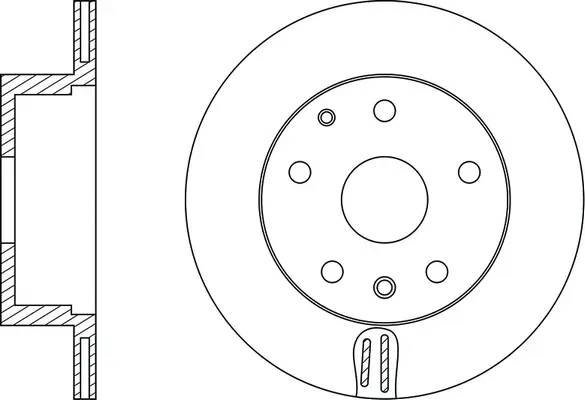 Brake Disc (FR0713V)