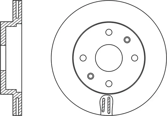 Brake Disc (FR0240V)