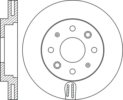 Brake Disc (FR0927V)