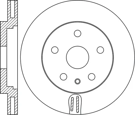 Brake Disc (FR0873V)