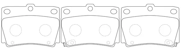 Brake Pad Set, disc brake (FP0733)