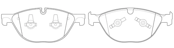 Brake Pad Set, disc brake (FP1750)
