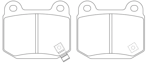 Brake Pad Set, disc brake (FP0109)