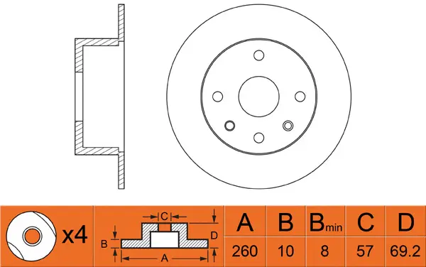 Brake Disc (FR0397)