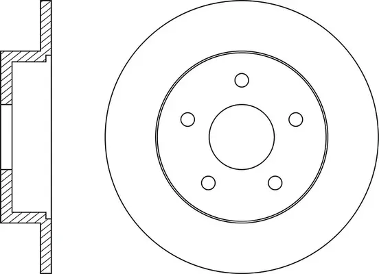 Brake Disc (FR0627)