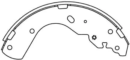 Brake Shoe Set (FT5248)