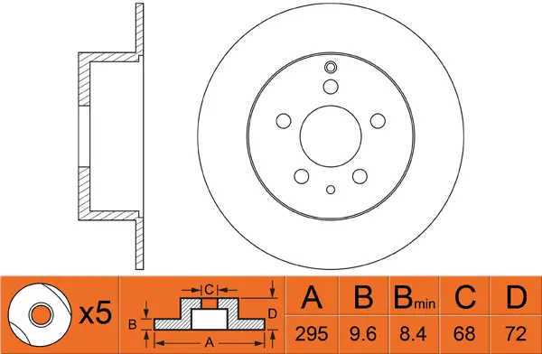 Brake Disc (FR0401)