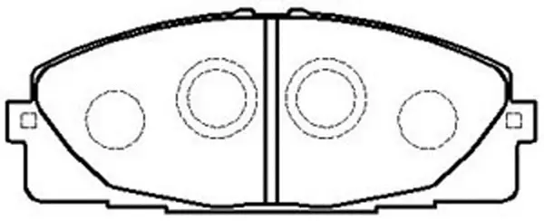 Brake Pad Set, disc brake (FP1067)