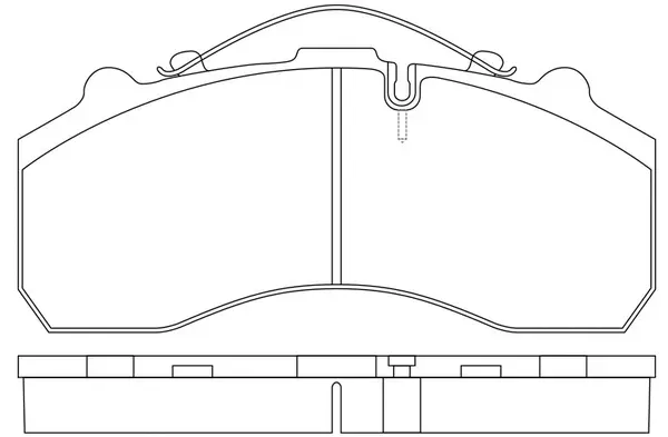 Brake Pad Set, disc brake (FP1203)