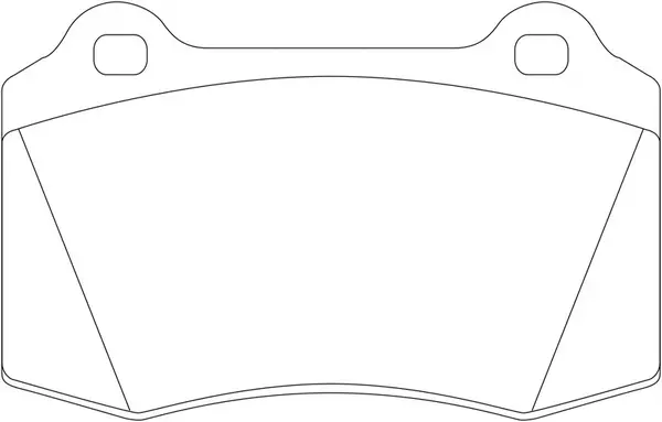 Brake Pad Set, disc brake (FP1053)
