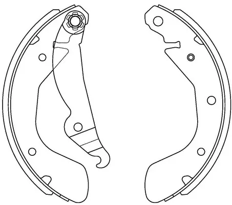 Brake Shoe Set (FT4033)