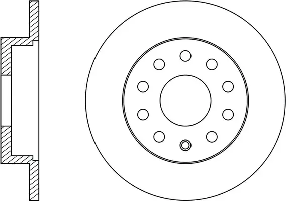 Brake Disc (FR0733)