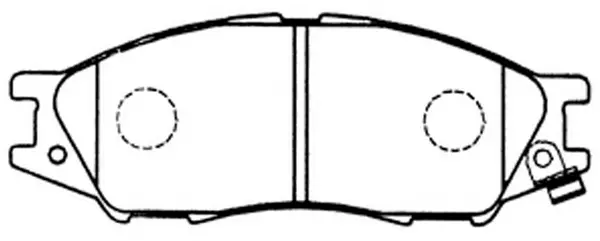 Brake Pad Set, disc brake (FP1193)