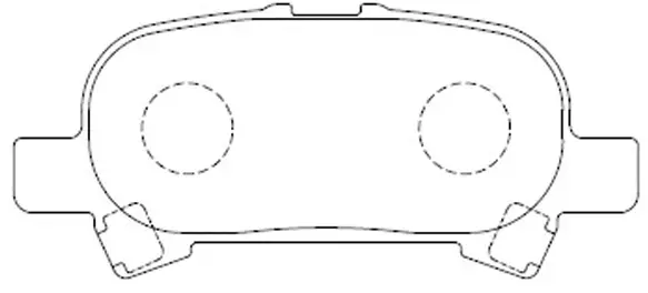 Brake Pad Set, disc brake (FP0828)