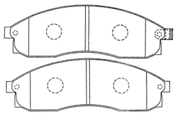 Brake Pad Set, disc brake (FP2113)