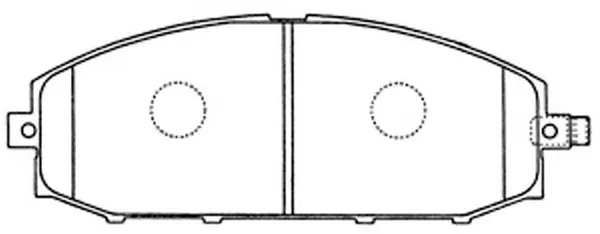 Brake Pad Set, disc brake (FP2117)