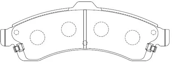 Brake Pad Set, disc brake (FP0882)