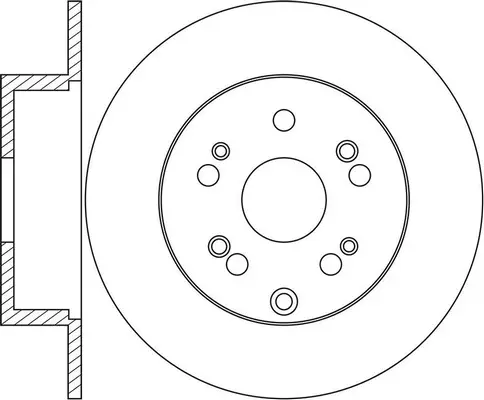 Brake Disc (FR0750)