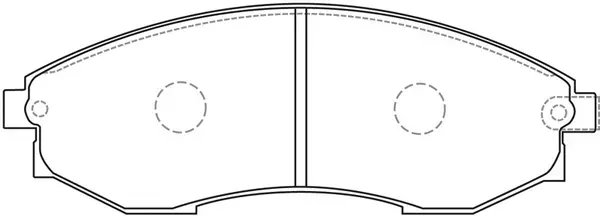 Brake Pad Set, disc brake (FP0092)