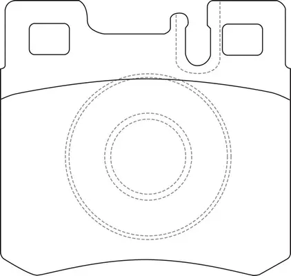Brake Pad Set, disc brake (FP0495)