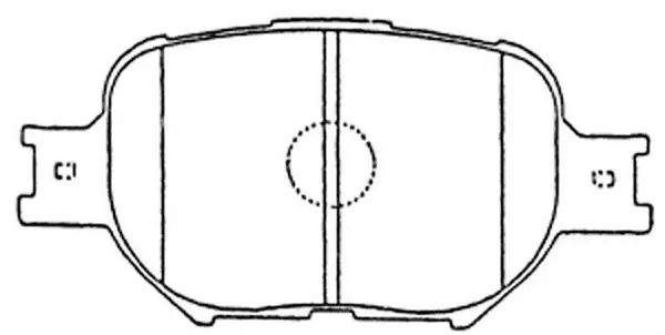 Brake Pad Set, disc brake (FP0817)
