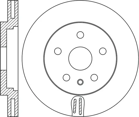 Brake Disc (FR0817V)