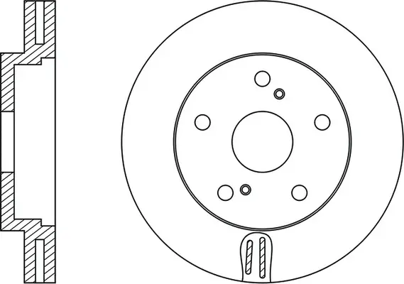 Brake Disc (FR0169V)