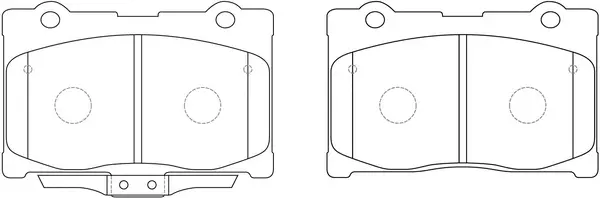 Brake Pad Set, disc brake (FP1091)