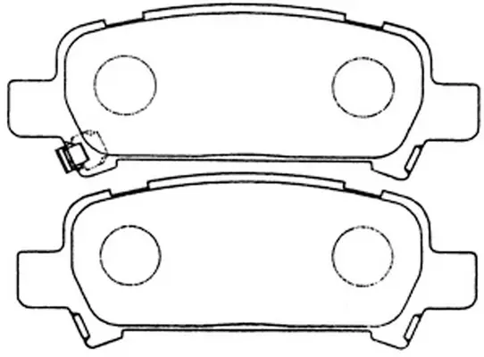 Brake Pad Set, disc brake (FP0770)
