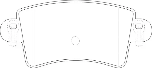 Brake Pad Set, disc brake (FP1704)
