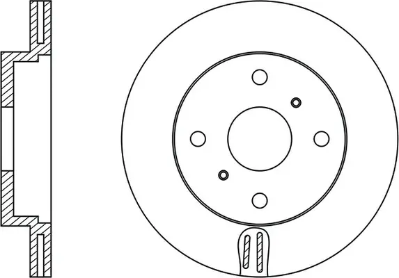 Brake Disc (FR0207V)