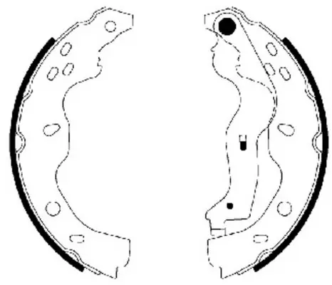 Brake Shoe Set (FT0092)