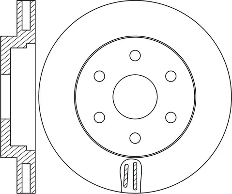 Brake Disc (FR1021V)