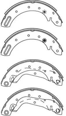 Brake Shoe Set (FT2146)