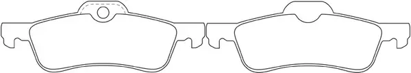 Brake Pad Set, disc brake (FP0940)