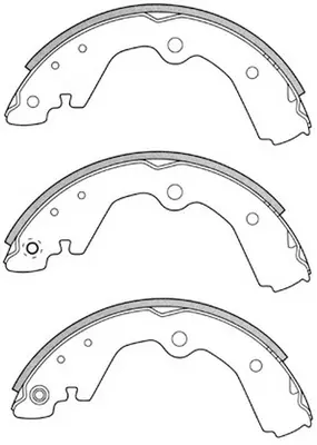 Brake Shoe Set (FT2142)