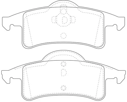 Brake Pad Set, disc brake (FP0791)