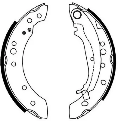 Brake Shoe Set (FT3318)