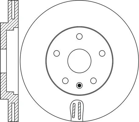 Brake Disc (FR0964V)