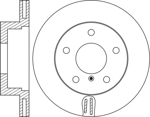 Brake Disc (FR0780V)