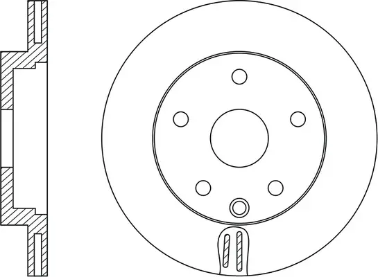 Brake Disc (FR0612V)