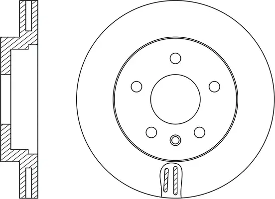 Brake Disc (FR0617V)