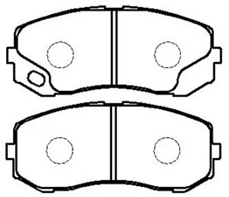 Brake Pad Set, disc brake (FP3138)