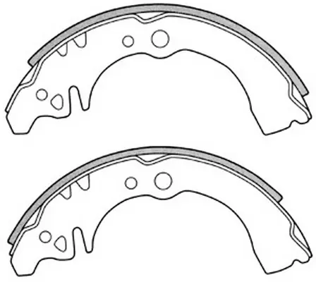 Brake Shoe Set (FT6011)